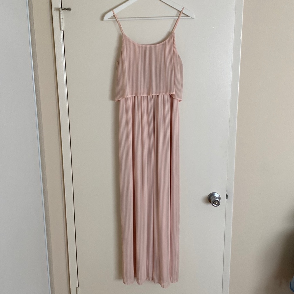 LC Lauren Conrad pink maxi dress